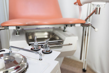 Image showing Gynecological cabinet in modern clinic