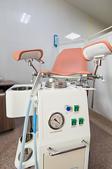 Image showing Gynecological cabinet in modern clinic