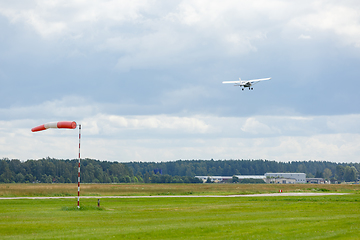 Image showing small plane taking off