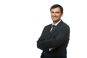 Image showing handsome businessman in suit