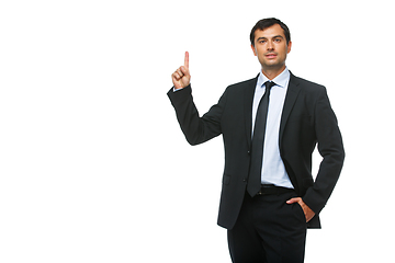 Image showing handsome businessman in suit