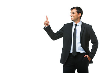 Image showing handsome businessman in suit