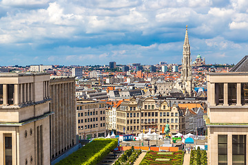 Image showing Cityscape of Brussels