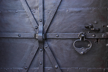 Image showing Metal door