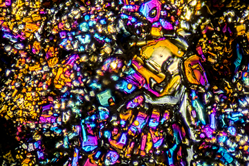 Image showing Ammonium sulfate microcrystals