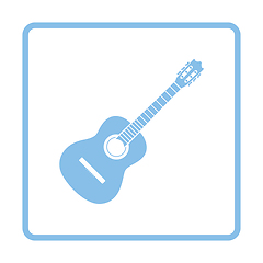 Image showing Acoustic guitar icon