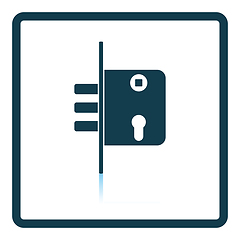 Image showing Door lock icon