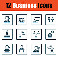 Image showing Business icon set