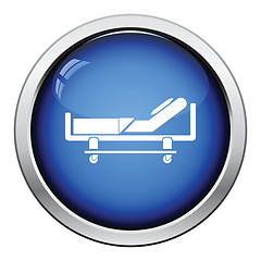 Image showing Hospital bed icon