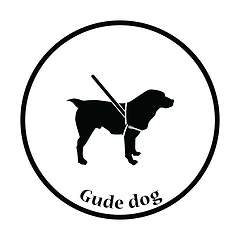 Image showing Gude dog icon