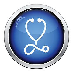 Image showing Stethoscope icon