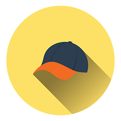 Image showing Baseball cap icon