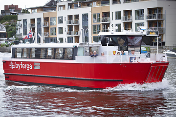 Image showing River Boat in Fredrikstad