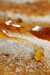 Image showing Sugar and honey