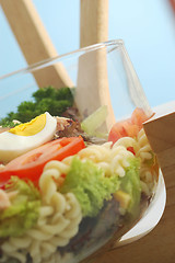 Image showing Pasta salad