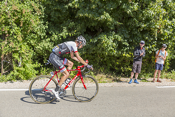 Image showing The Cyclist Frank Schleck on Mont Ventoux - Tour de France 2016