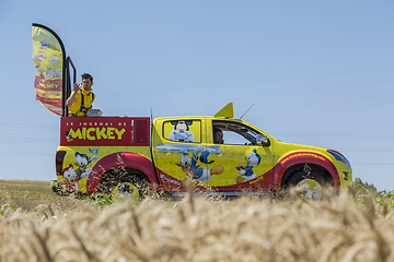 Image showing Le Journal de Mickey Car - Tour de France 2016