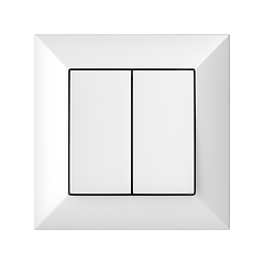 Image showing Double light switch