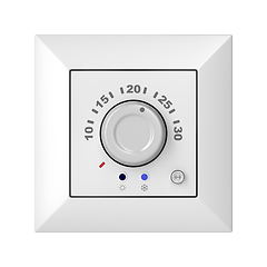 Image showing Air conditioner control panel