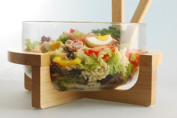 Image showing Pasta salad