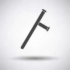 Image showing Police baton icon