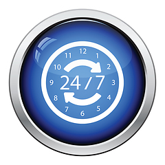 Image showing 24 hour icon