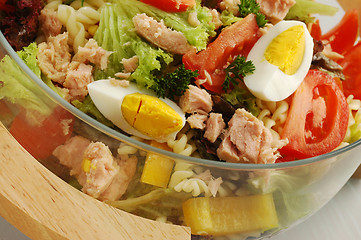 Image showing Pasta salad