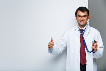 Image showing doctor in white coat