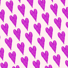 Image showing Card for Saint Valentine\'s Day. Modern design, pattern, background or wallpaper