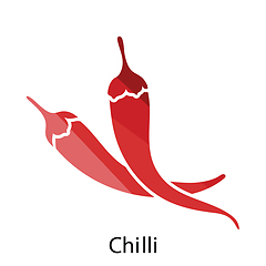 Image showing Chili pepper icon