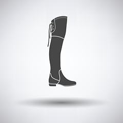 Image showing Hessian boots icon