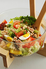 Image showing Pasta salad