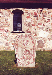 Image showing Runestone vikingage