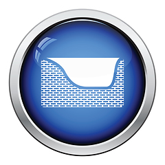 Image showing Dogs sleep basket icon