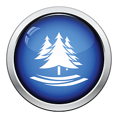 Image showing Fir forest  icon