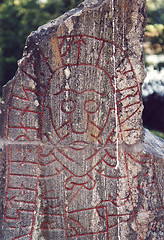 Image showing Runestone vikingage