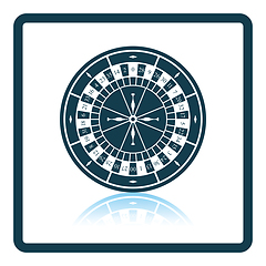 Image showing Roulette wheel icon