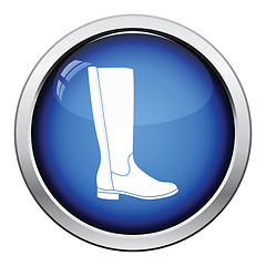 Image showing Autumn woman boot icon