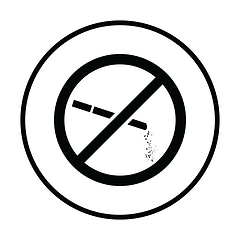 Image showing No smoking icon