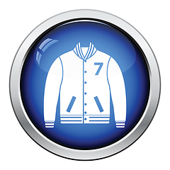 Image showing Baseball jacket icon