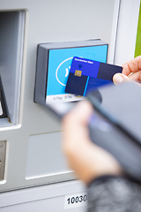 Image showing ATM Parking Machine