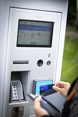 Image showing ATM Parking Machine