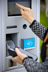 Image showing ATM Parking Machine