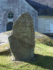 Image showing Runestone vikingage