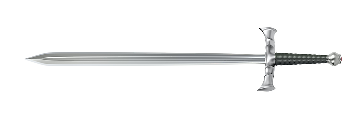 Image showing Silver sword