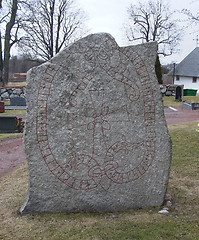 Image showing Runestone vikingage