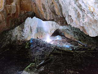 Image showing Focul Viu ice cave in Apuseni