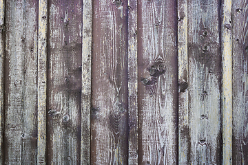 Image showing old weathered spruce planks