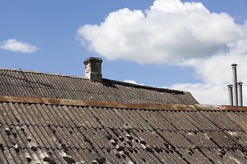 Image showing Old roof