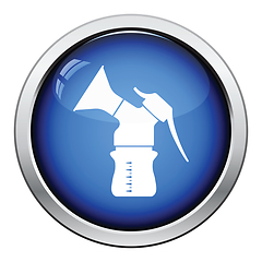 Image showing Breast pump icon